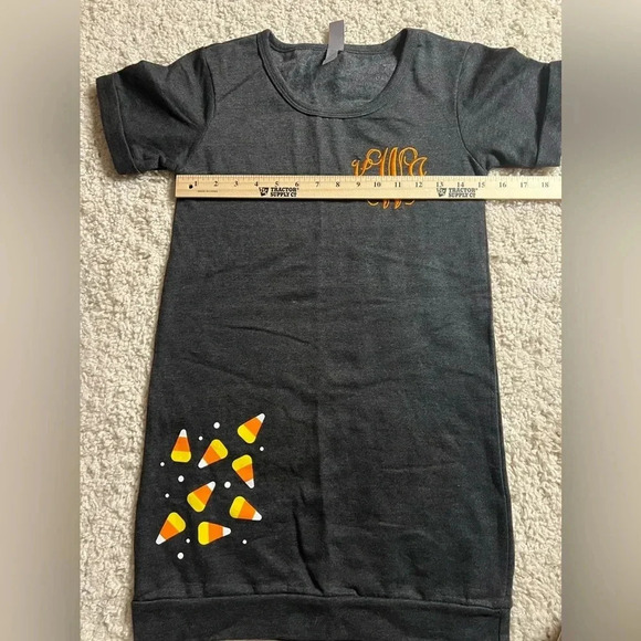 Youth Girls Size Medium Embroidered Halloween Dress - Picture 4 of 6